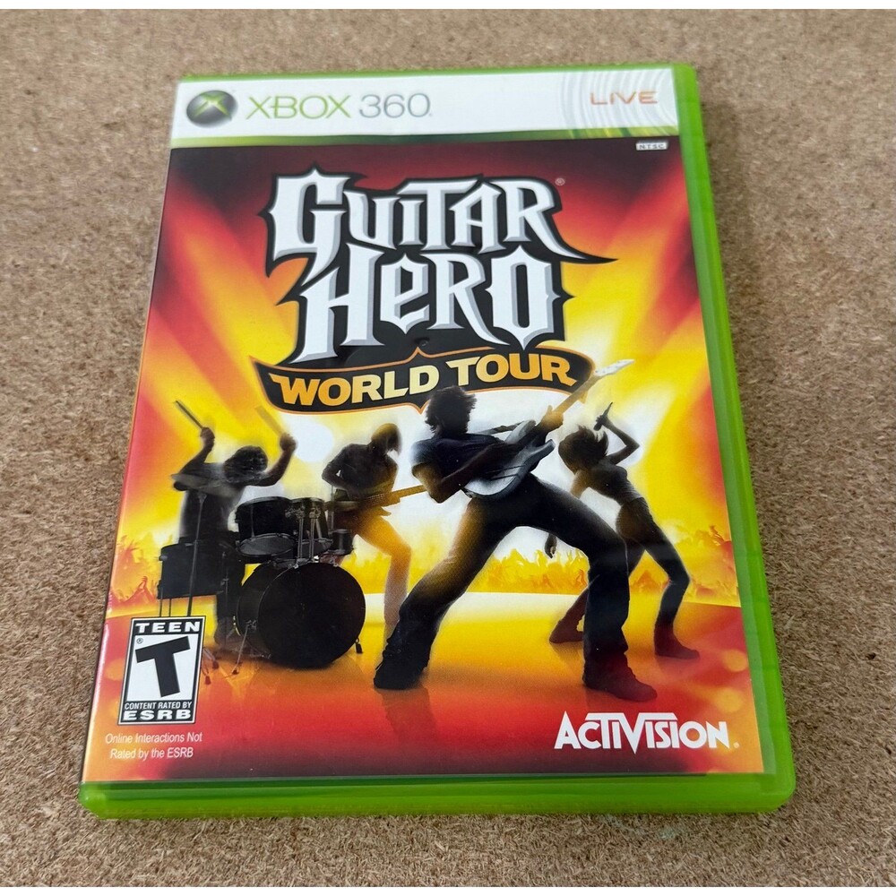 XBOX 360 Guitar Hero World Tour Video Game